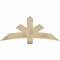 Ekena Millwork Alberta Rough Sawn Timber Gable Bracket, Douglas Fir, 60"W x 25"H x 2"D x 6"F, 10/12 Pitch GBW060X25X0206ALB00RDF - alternate 1